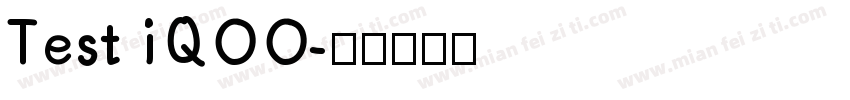 Test iQOO字体转换